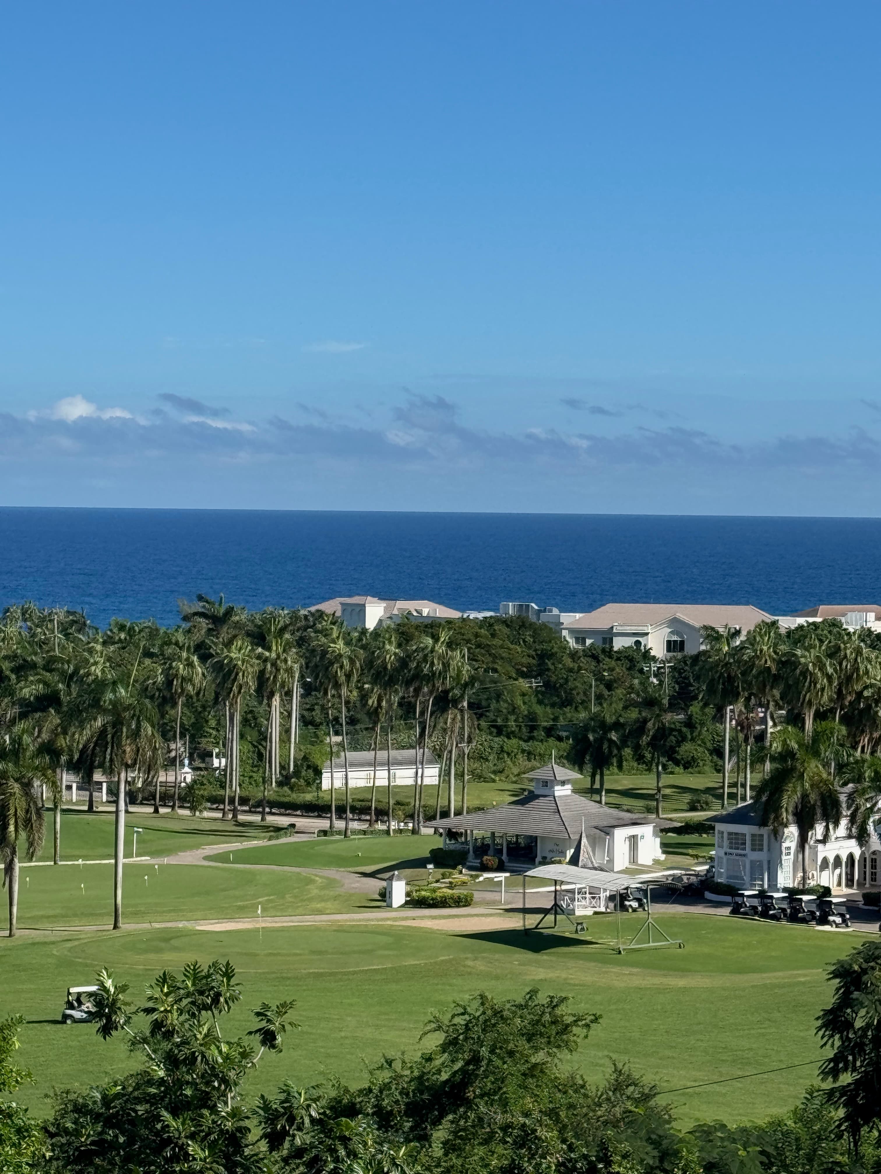 Ocean and golf course view from Sweet Dreams Villa